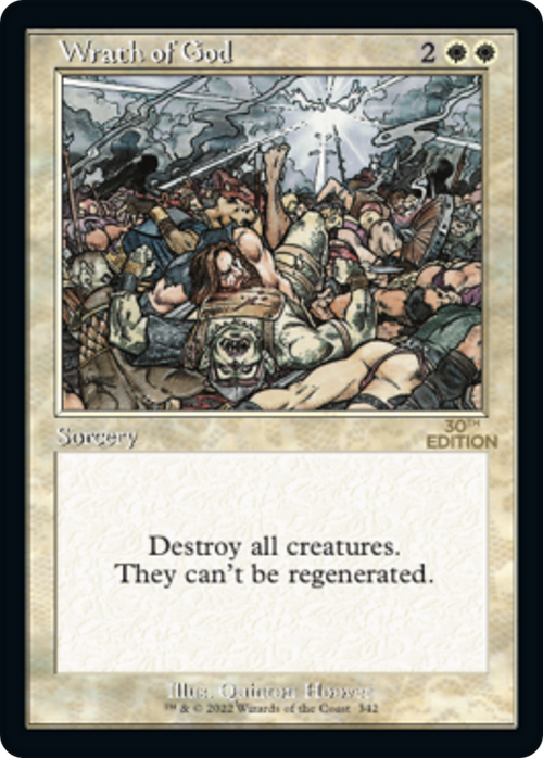 Wrath of God (Retro Frame) (30A-342) - 30th Anniversary Edition