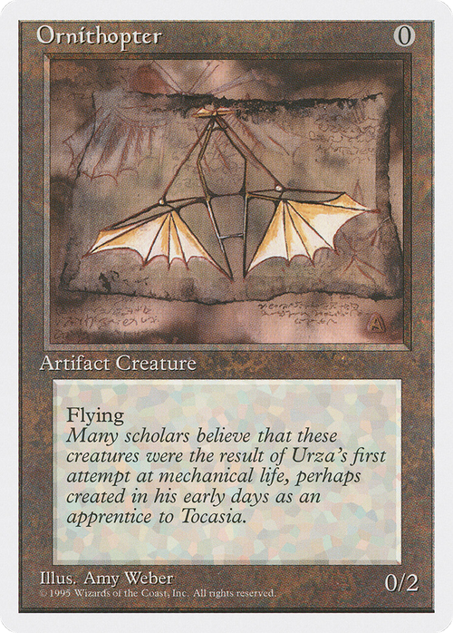 Ornithopter (4ED-) - Fourth Edition