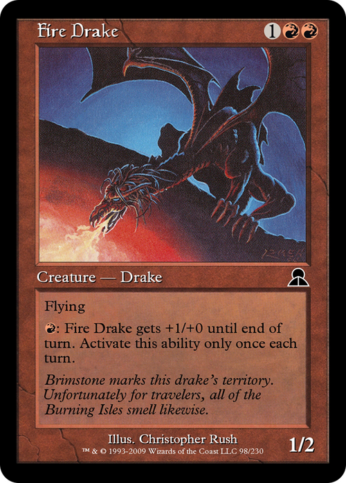Fire Drake (ME3-098) - Masters Edition III Foil