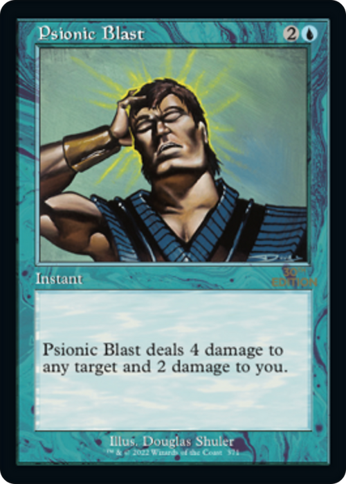 Psionic Blast (Retro Frame) (30A-371) - 30th Anniversary Edition