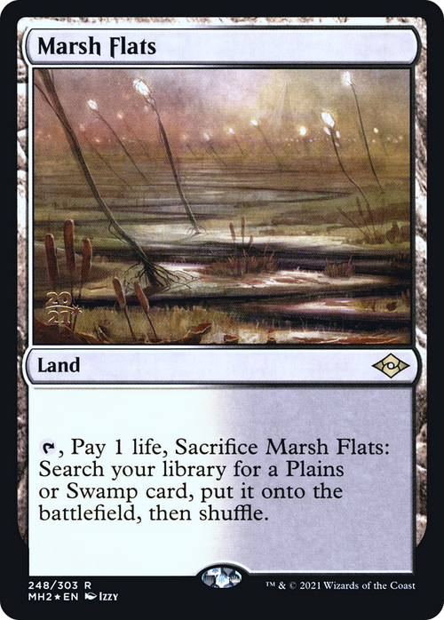 Marsh Flats (PRE-248S) - Modern Horizons 2 Promos Foil