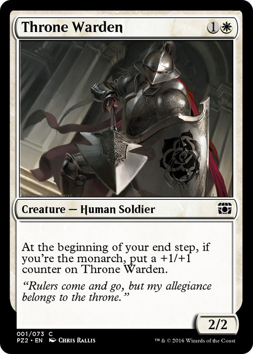 Throne Warden (PZ2-001) - Treasure Chest Foil