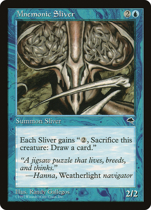 Mnemonic Sliver (TMP-077) - Tempest