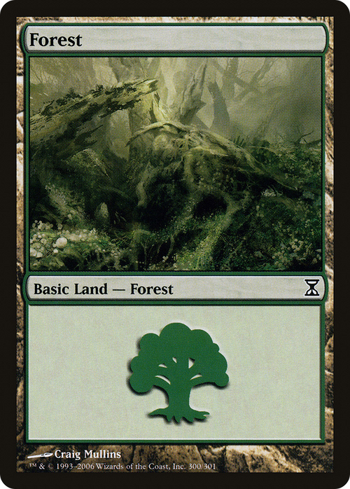 Forest (300) (TSP-300) - Time Spiral Foil