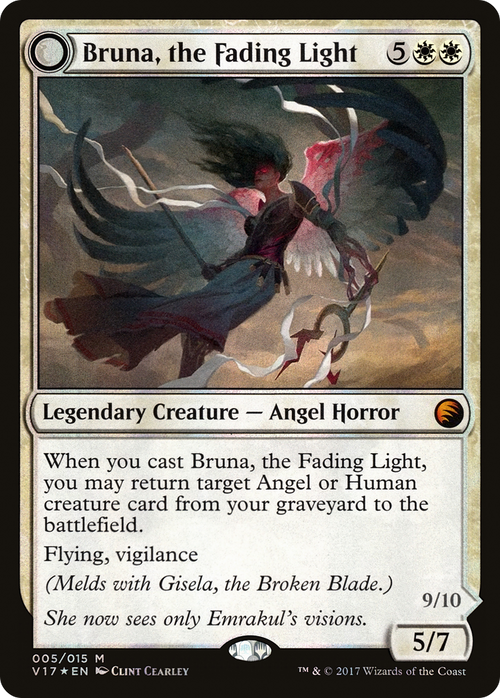 Bruna, the Fading Light (V17-005) - From the Vault: Transform: (mooneldrazidfc) Foil