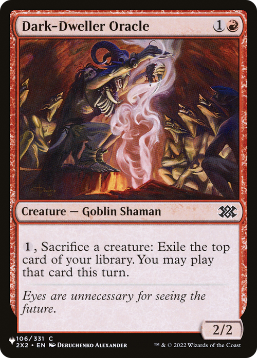 Dark-Dweller Oracle (LIST-2X2-106) - The List