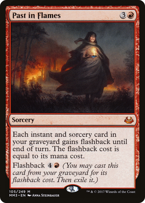 Past in Flames (MM3-105) - Modern Masters 2017 Foil