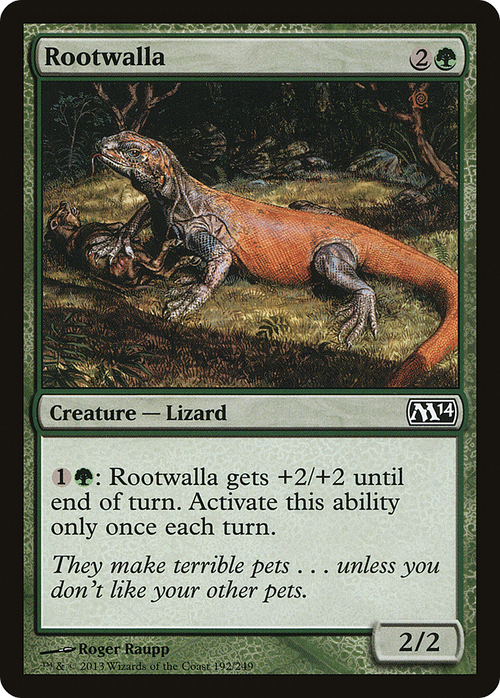 Rootwalla (M14-192) - Magic 2014 Foil