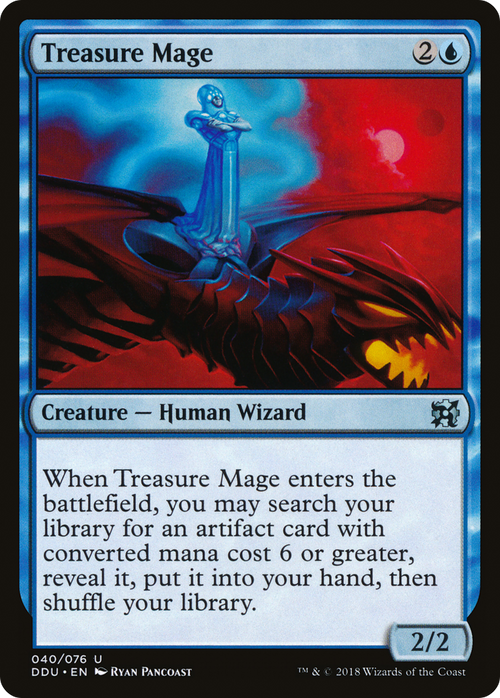 Treasure Mage (DDU-040) - Duel Decks: Elves vs. Inventors