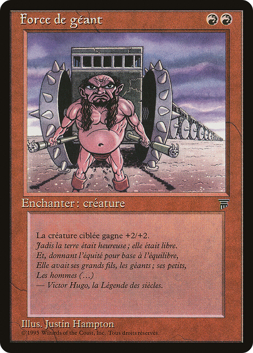 Giant Strength (French) - "Force de geant" (REN-) - Renaissance