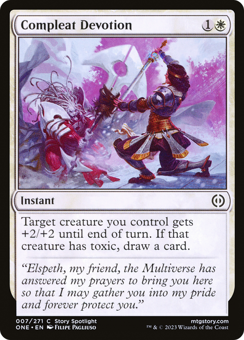 Compleat Devotion (ONE-007) - Phyrexia: All Will Be One Foil