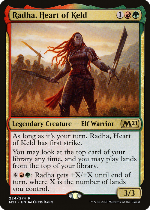 Radha, Heart of Keld (M21-224) - Core Set 2021
