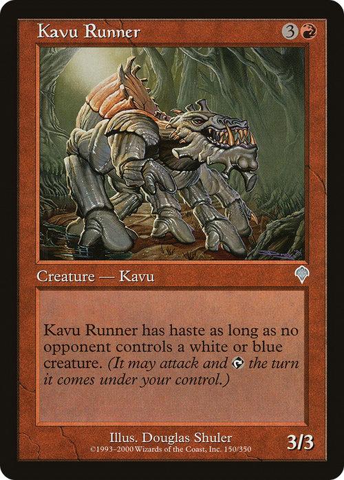 Kavu Runner (INV-150) - Invasion Foil