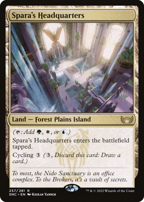 Spara's Headquarters (PPSNC-257) - Streets of New Capenna Promos