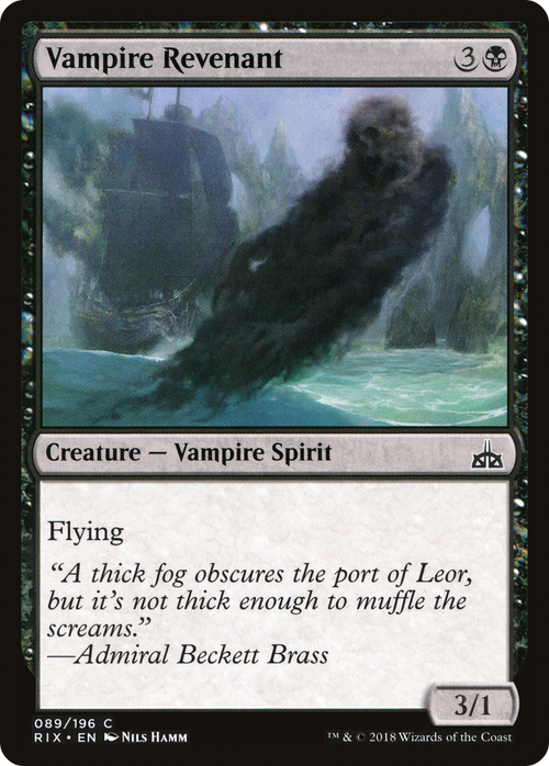 Vampire Revenant (RIX-089) - Rivals of Ixalan Foil