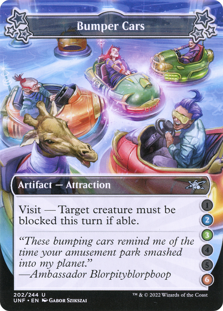 Bumper Cars (2-3-6) (UNF-202) - Unfinity Foil