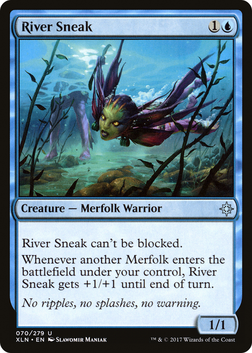 River Sneak (XLN-070) - Ixalan Foil