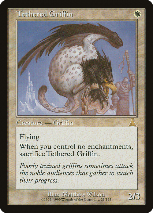 Tethered Griffin (UDS-021) - Urza's Destiny Foil