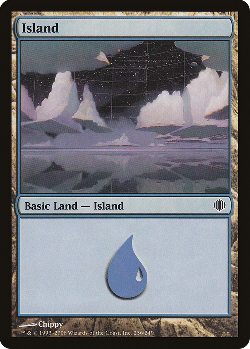 Island (236) (ALA-236) - Shards of Alara Foil