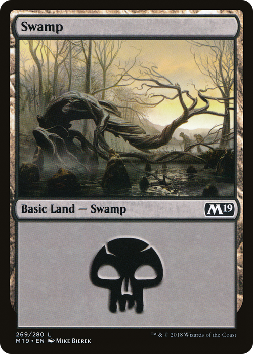 Swamp (269) (M19-269) - Core Set 2019 Foil