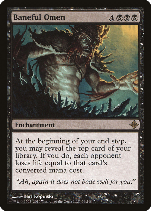 Baneful Omen (ROE-096) - Rise of the Eldrazi