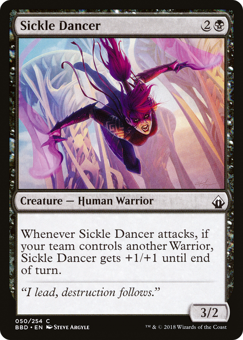 Sickle Dancer (BBD-050) - Battlebond Foil