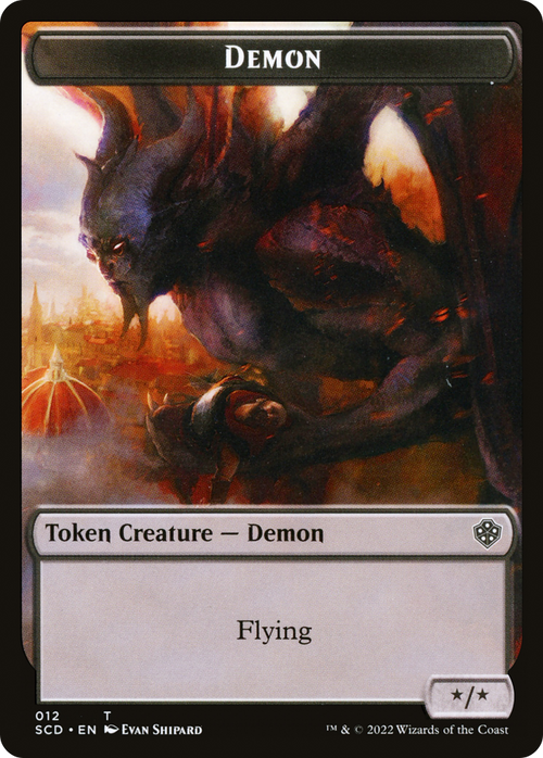 Demon (TSCD-012) - Starter Commander Deck Tokens