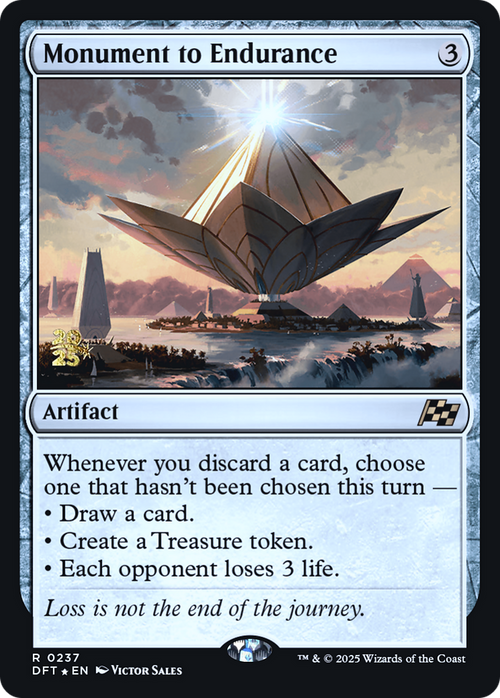 Monument to Endurance (PRE-237S) - Prerelease Cards Foil