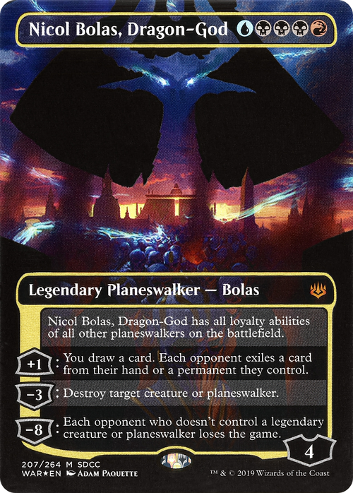 Nicol Bolas, Dragon-God (SDCC 2019 Exclusive) (MEDIA-207) - San Diego Comic-Con 2019 (Borderless)
