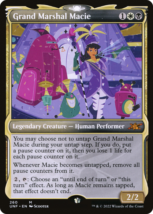 Grand Marshal Macie (Showcase) (UNF-260) - Unfinity: (Showcase)
