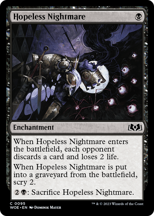 Hopeless Nightmare (WOE-095) - Wilds of Eldraine