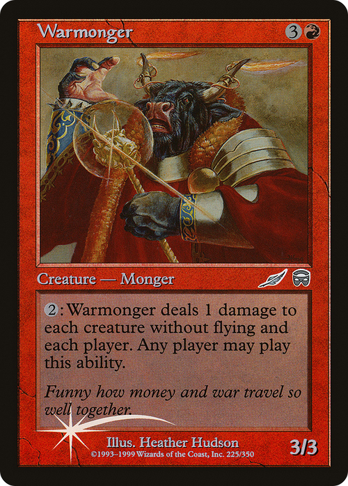 Warmonger (MEDIA-225) - Media and Collaboration Promos Foil