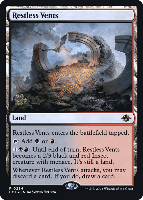 Restless Vents (PRE-284) - The Lost Caverns of Ixalan Promos Foil