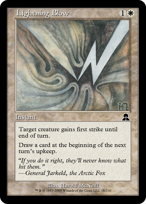 Lightning Blow (ME3-018) - Masters Edition III