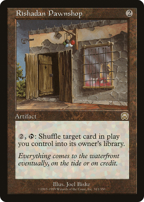 Rishadan Pawnshop (MMQ-311) - Mercadian Masques Foil