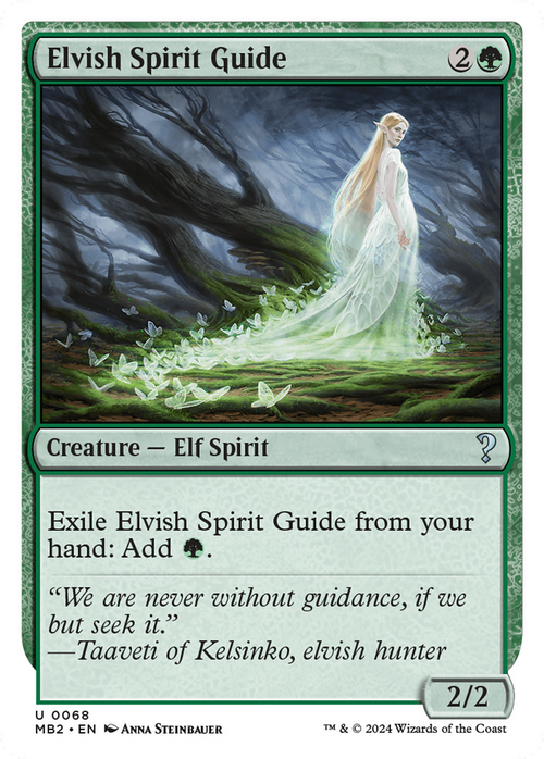 Elvish Spirit Guide (White Border) (MB2-068) - Mystery Booster 2