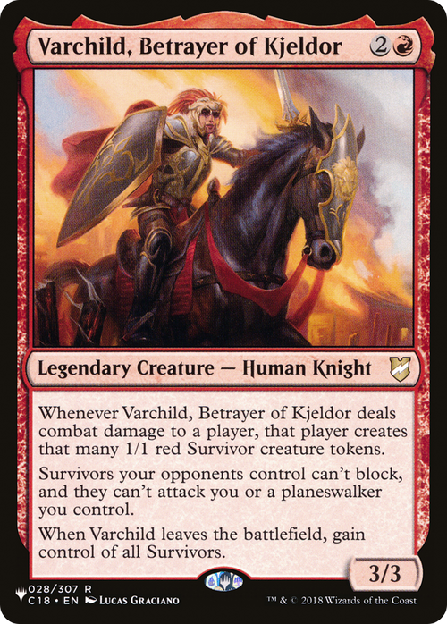 Varchild, Betrayer of Kjeldor (LIST-028/307) - The List