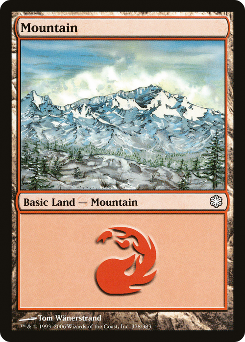 Mountain (CTD-378) - Coldsnap Theme Decks