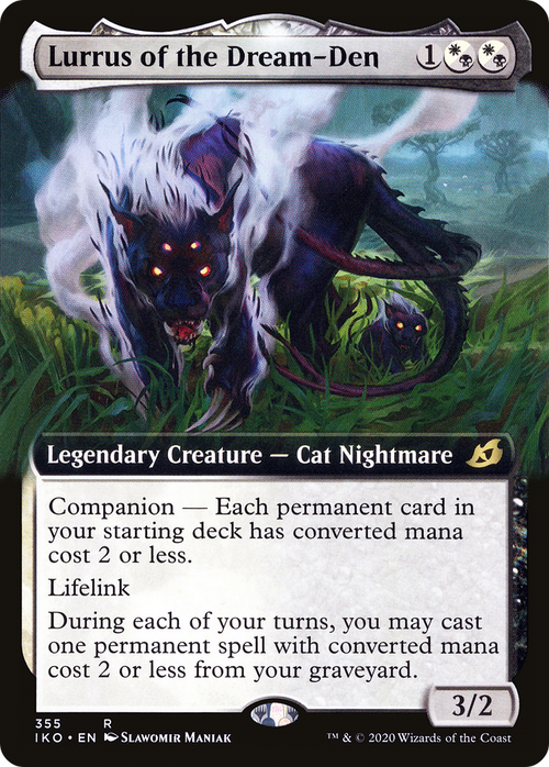 Lurrus of the Dream-Den (Extended Art) (IKO-355) - Ikoria: Lair of Behemoths: (companion, Extended Art) Foil