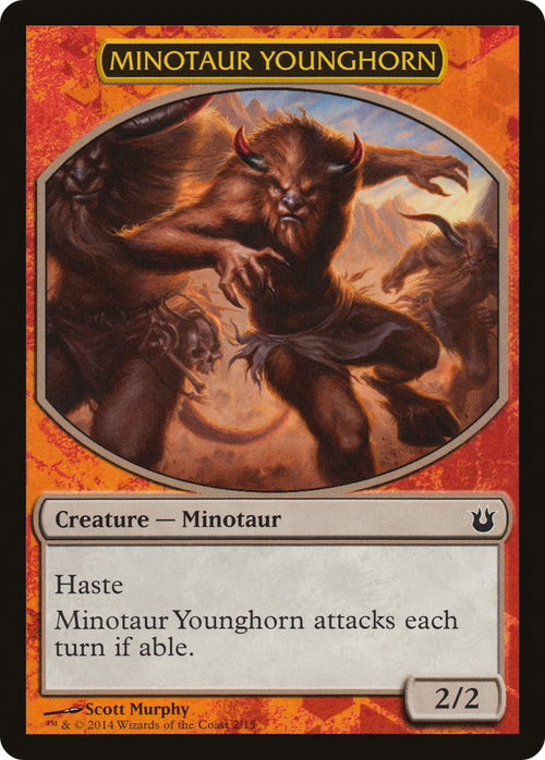 Minotaur Younghorn (HERO-002) - Battle the Horde
