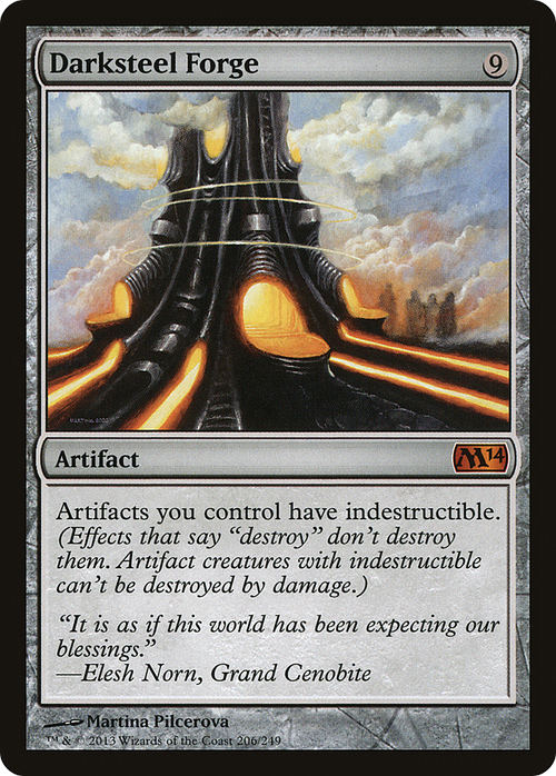 Darksteel Forge (M14-206) - Magic 2014 Foil