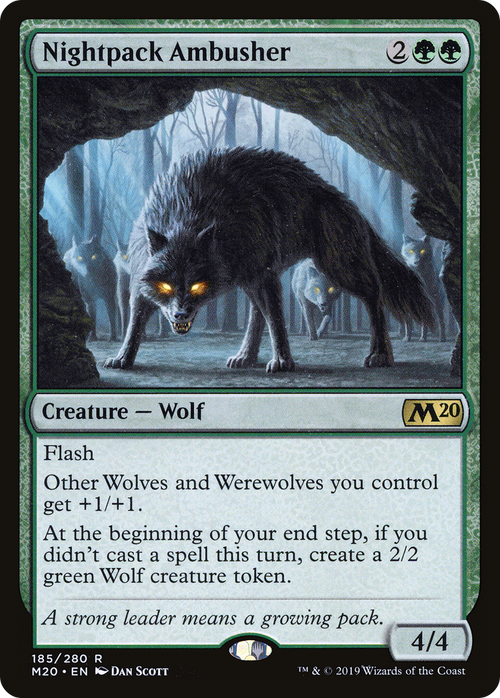 Nightpack Ambusher (M20-185) - Core Set 2020 Foil