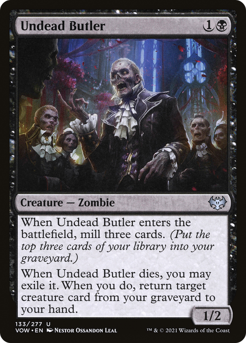 Undead Butler (VOW-133) - Innistrad: Crimson Vow