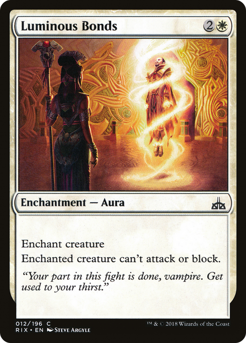 Luminous Bonds (RIX-012) - Rivals of Ixalan