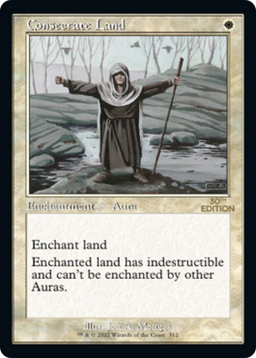 Consecrate Land (Retro Frame) (30A-312) - 30th Anniversary Edition