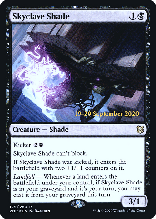 Skyclave Shade (PRE-125S) - Zendikar Rising Promos Foil