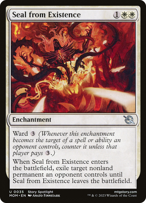 Seal from Existence (MOM-035) - March of the Machine Foil