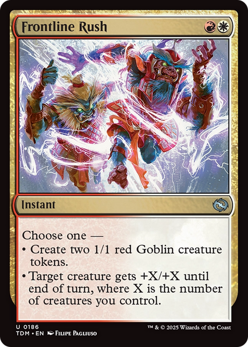 Frontline Rush (TDM-186) - Tarkir: Dragonstorm