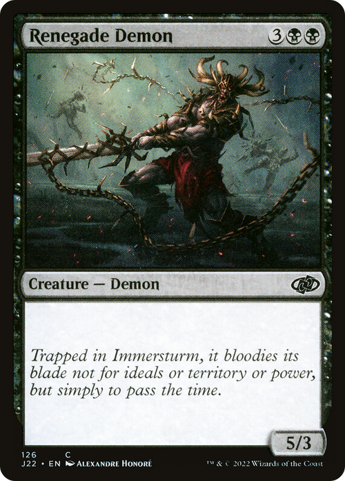 Renegade Demon (J22-126) - Jumpstart 2022