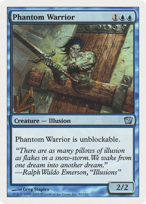 Phantom Warrior (9ED-088) - 9th Edition